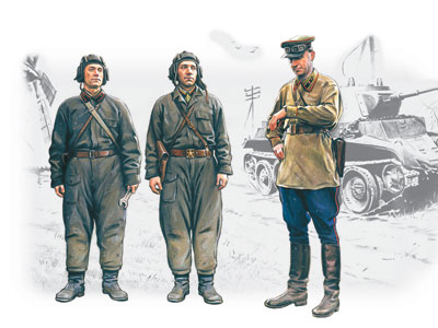 1/35　ソビエト戦車兵　（1939-42）