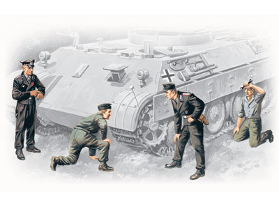 1/35　ドイツ戦車兵 　整備中ポーズ　（1943-45）