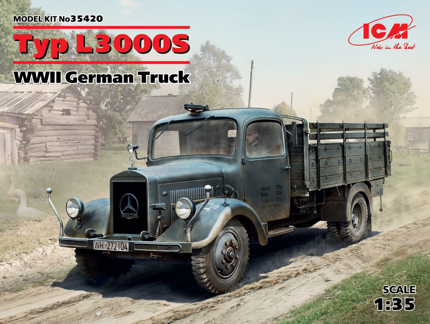 1/35　ドイツ L3000S トラック