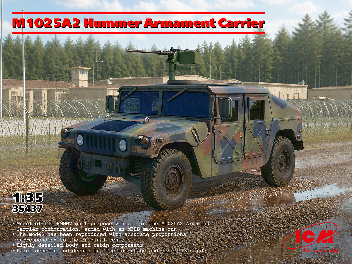 【予約する】 1/35 M1025A2 ハマー 武装型 【予約する】 1/35 M1025A2 ハマー 武装型