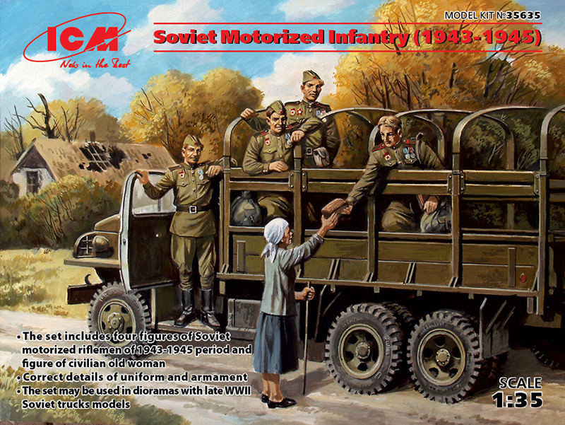 1/35　ソビエト機械化兵（1943-1945）