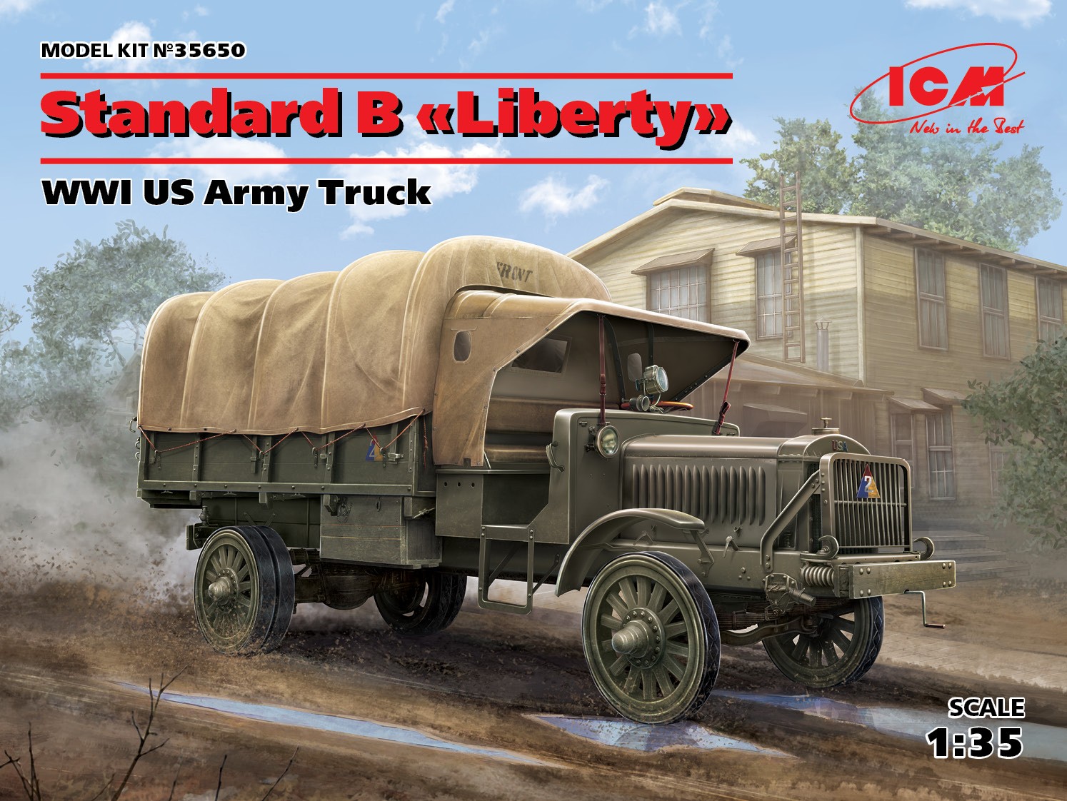 1/35　WWⅠ アメリカ陸軍トラック スタンダードB リバティ