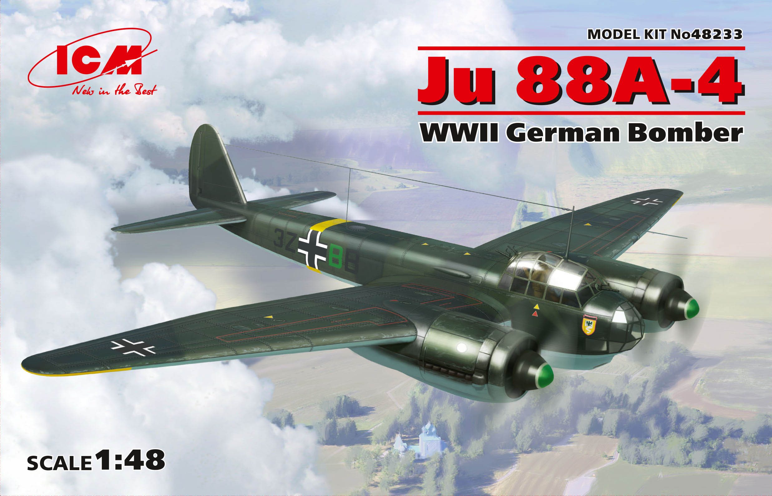 1/48　ユンカース Ju88A-4 爆撃機