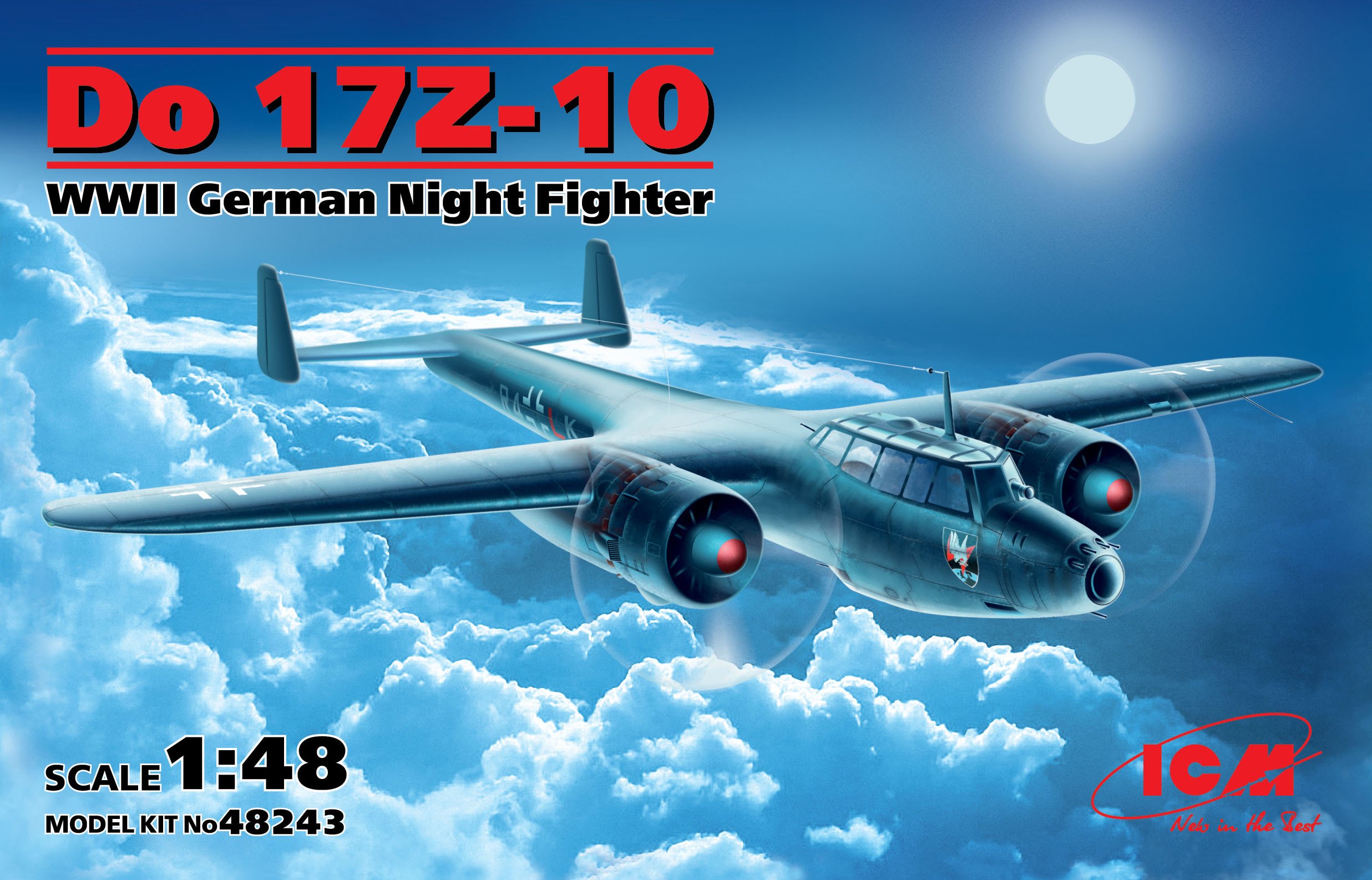 1/48　ドルニエ Do１７Z-10 夜間戦闘機 - ウインドウを閉じる