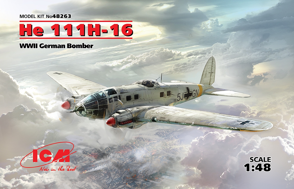 1/48 ハインケルHe111H-16 爆撃機 1/48 ハインケルHe111H-16 爆撃機