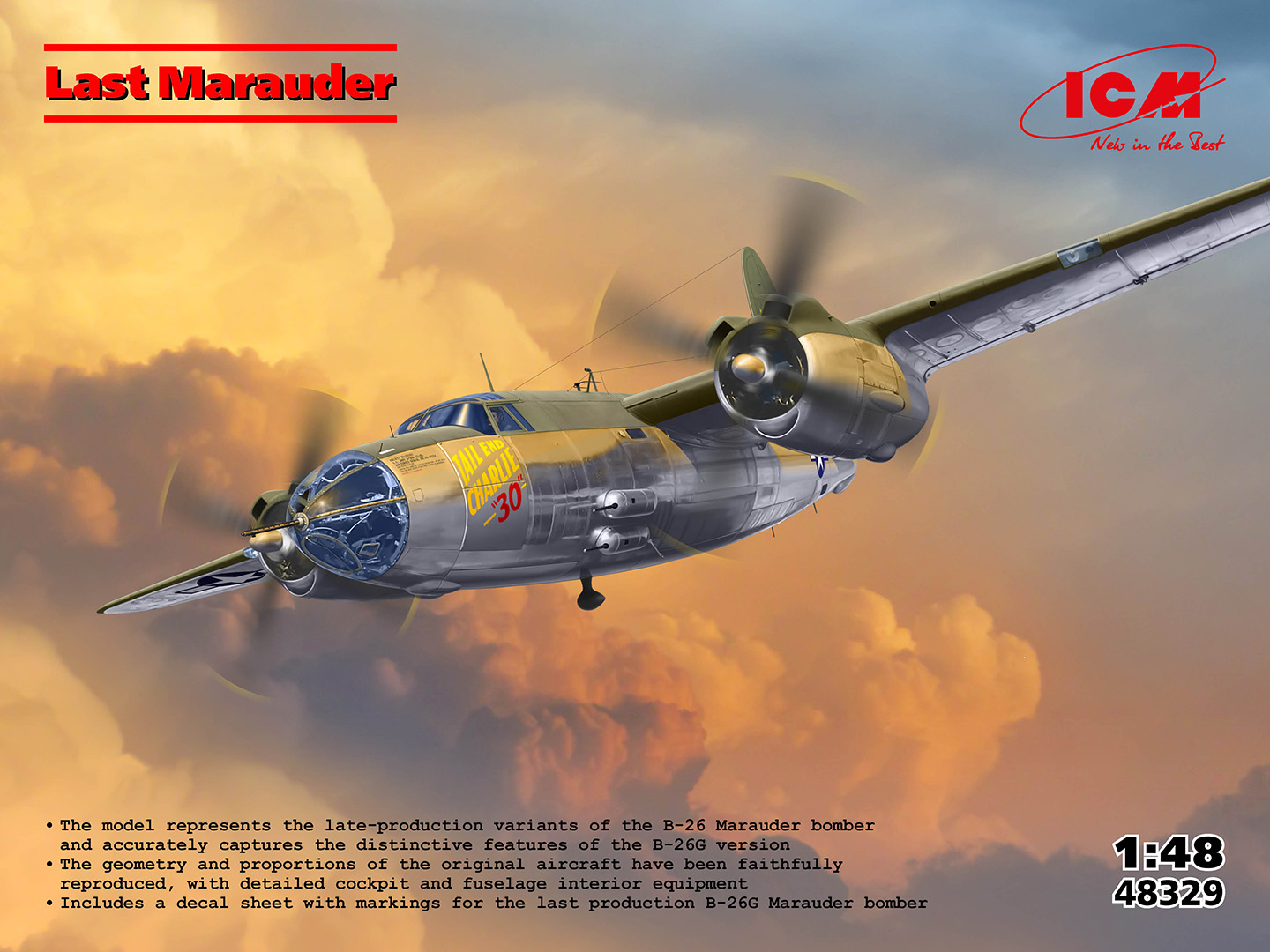 【予約する】 1/48 B-26G マローダー「ラストマローダー」 【予約する】 1/48 B-26G マローダー「ラストマローダー」