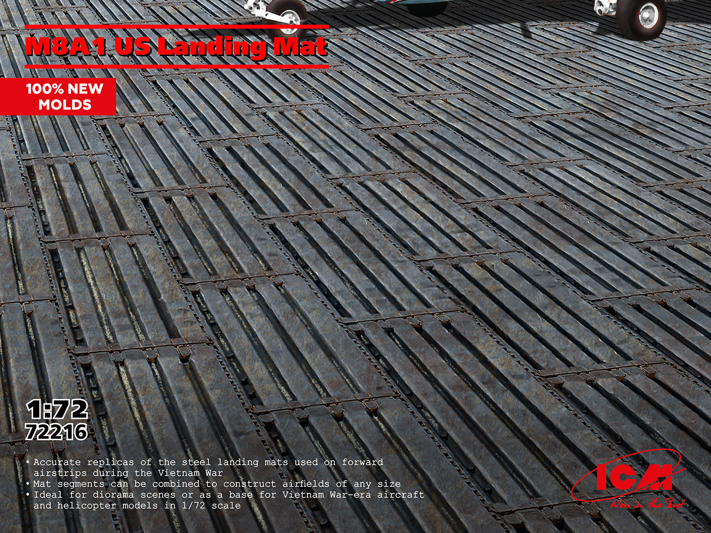 1/72 M8A1 US ランディングマット 1/72 M8A1 US ランディングマット