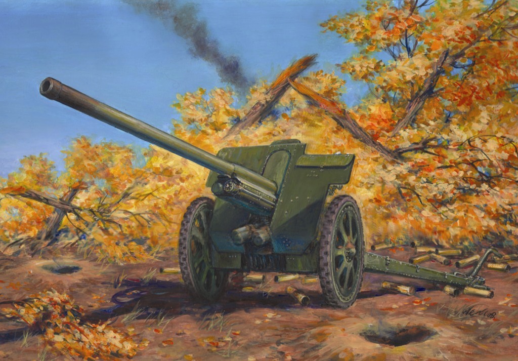 1/35　露・76.2mmF-22野戦砲