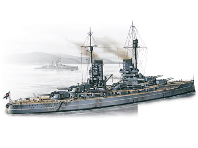 1/350　ドイツ 弩級戦艦 ケーニッヒ
