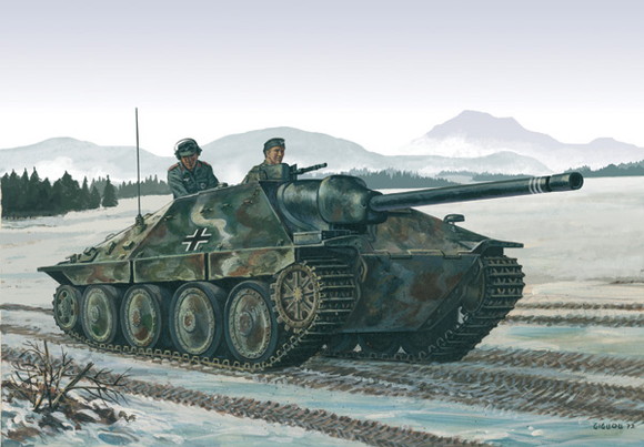 1/72　WW.II ドイツ軍 駆逐戦車 38(t) ヘッツァー