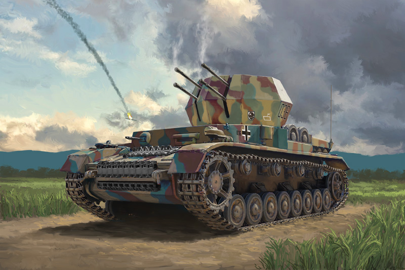 1/72 WW.II ドイツ軍 IV号対空戦車 ヴィルベルヴィント 1/72 WW.II ドイツ軍 IV号対空戦車 ヴィルベルヴィント