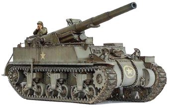 1/72　WW.II アメリカ軍 M12 155mm 自走砲