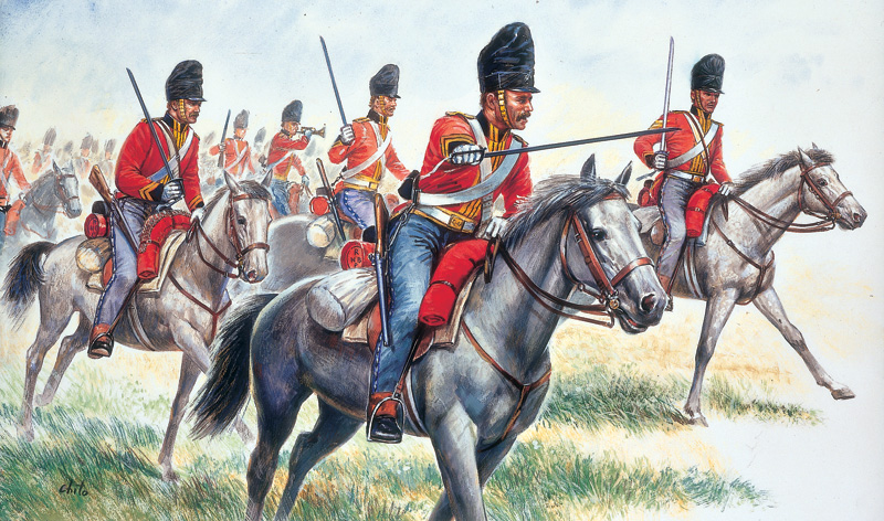 british heavy cavalry