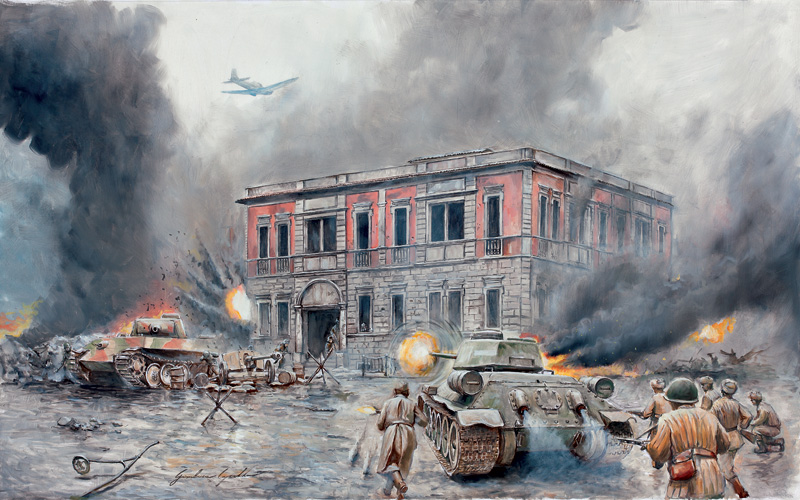 1/72 ベルリン市街戦1945 ジオラマセット 1/72 ベルリン市街戦1945 ジオラマセット