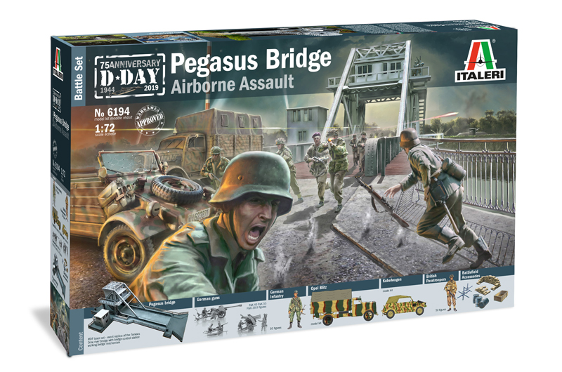 1/72 WW.II ペガサス橋の戦い D-DAY ノルマンディ上陸作戦 75周年記念 バトルセット - ウインドウを閉じる