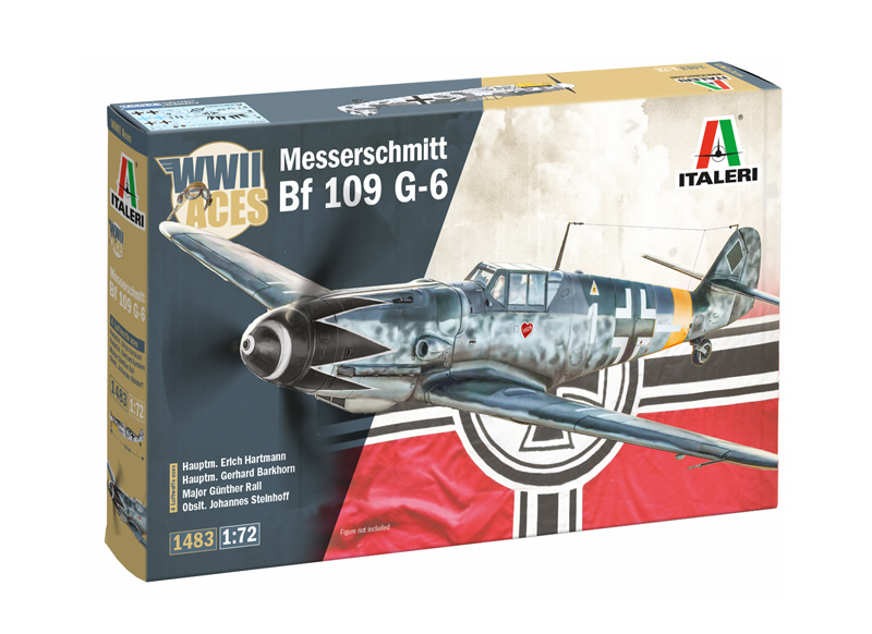 1/72 WW.II ドイツ空軍 メッサーシュミット Bf-109 G-2/G-6 エース 1/72 WW.II ドイツ空軍 メッサーシュミット Bf-109 G-2/G-6 エース