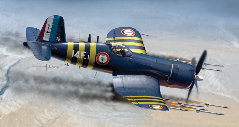 1/72 フランス海軍 F4U-7 コルセア 1/72 フランス海軍 F4U-7 コルセア