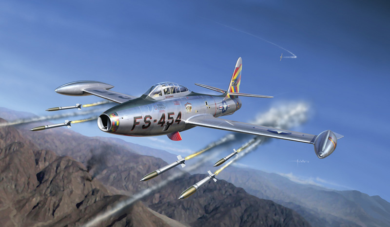 1/72 アメリカ空軍 F-84G サンダージェット 1/72 アメリカ空軍 F-84G サンダージェット