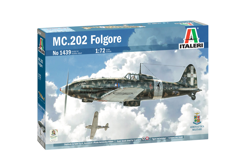 1/72 WW.II イタリア空軍 マッキ MC.202 フォルゴーレ 第378飛行隊 1/72 WW.II イタリア空軍 マッキ MC.202 フォルゴーレ 第378飛行隊