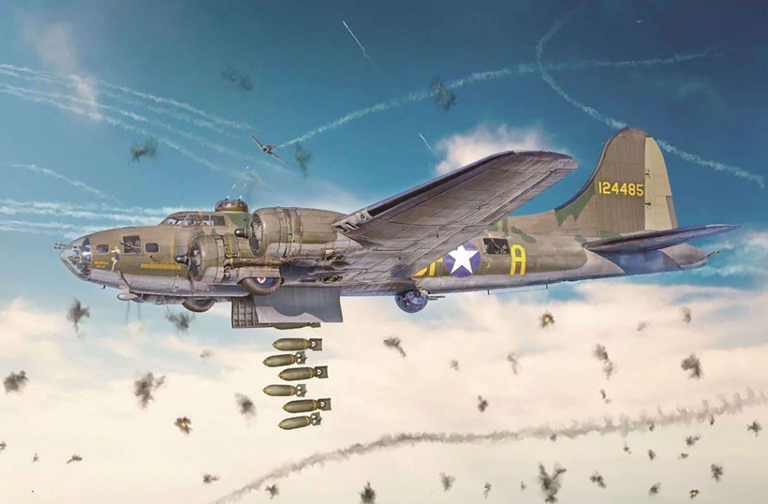 【予約する】 1/72 WW.II アメリカ軍 B-17F フライングフォートレス 【予約する】 1/72 WW.II アメリカ軍 B-17F フライングフォートレス