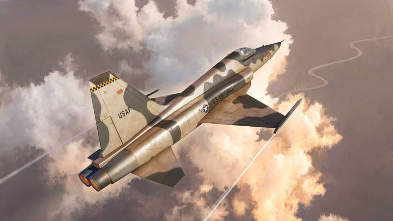 1/48 アメリカ軍 F-5EタイガーII "アグレッサー” 1/48 アメリカ軍 F-5EタイガーII "アグレッサー”