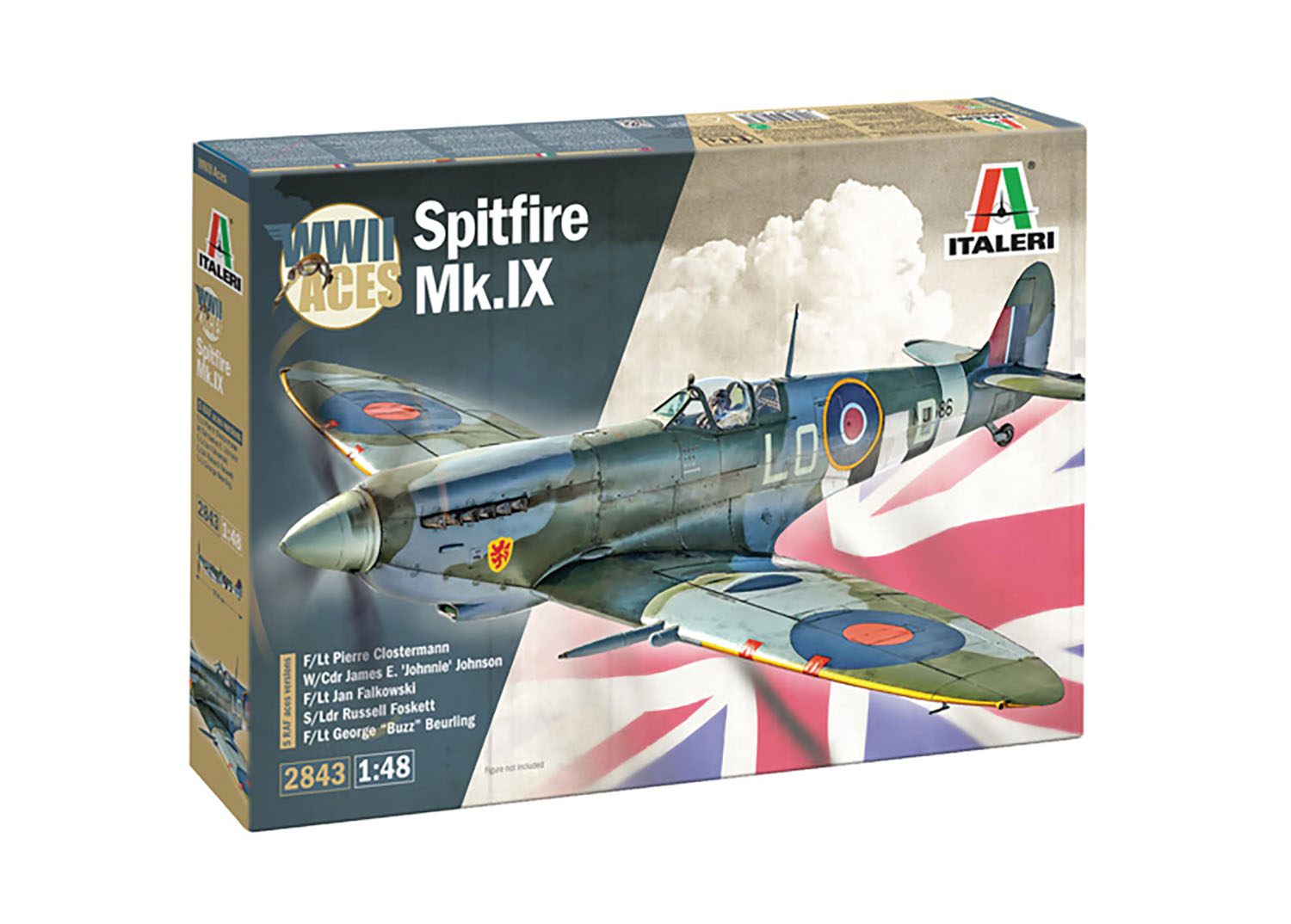 1/48 WW.II イギリス空軍 スピットファイアMk.IX エース 1/48 WW.II イギリス空軍 スピットファイアMk.IX エース