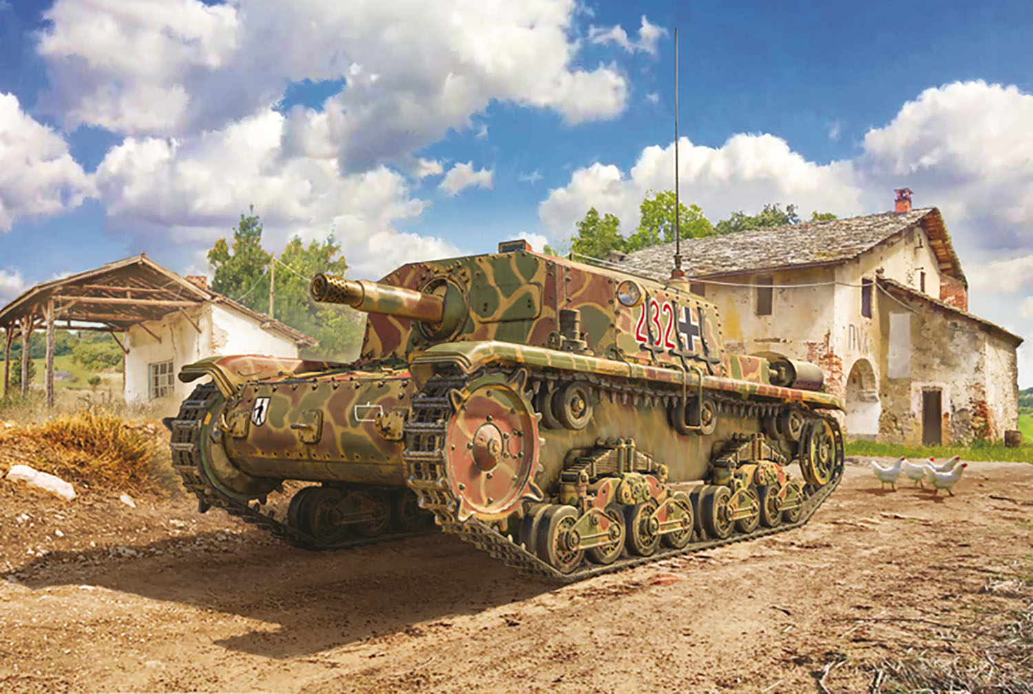 1/35 WW.II イタリア軍 セモベンテ M42 da 75/18 1/35 WW.II イタリア軍 セモベンテ M42 da 75/18