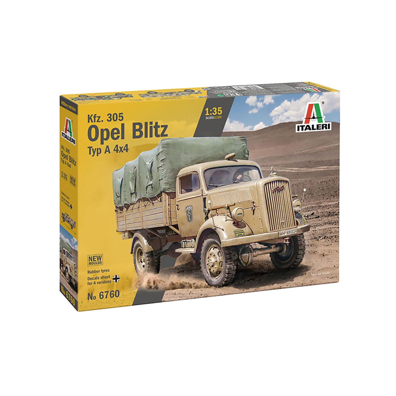 1/35 WW.II ドイツ軍 Kfz305 オペル・ブリッツ タイプA 4×4 軍用トラック 1/35 WW.II ドイツ軍 Kfz305 オペル・ブリッツ タイプA 4×4 軍用トラック