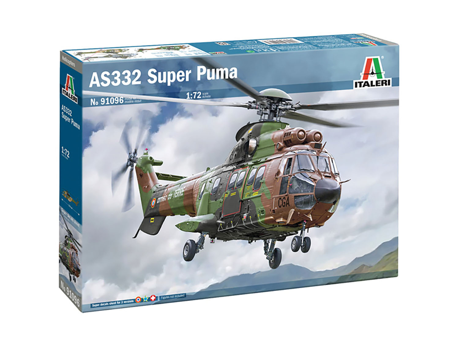 1/72 AS332 スーパーピューマ ヘリコプター 1/72 AS332 スーパーピューマ ヘリコプター