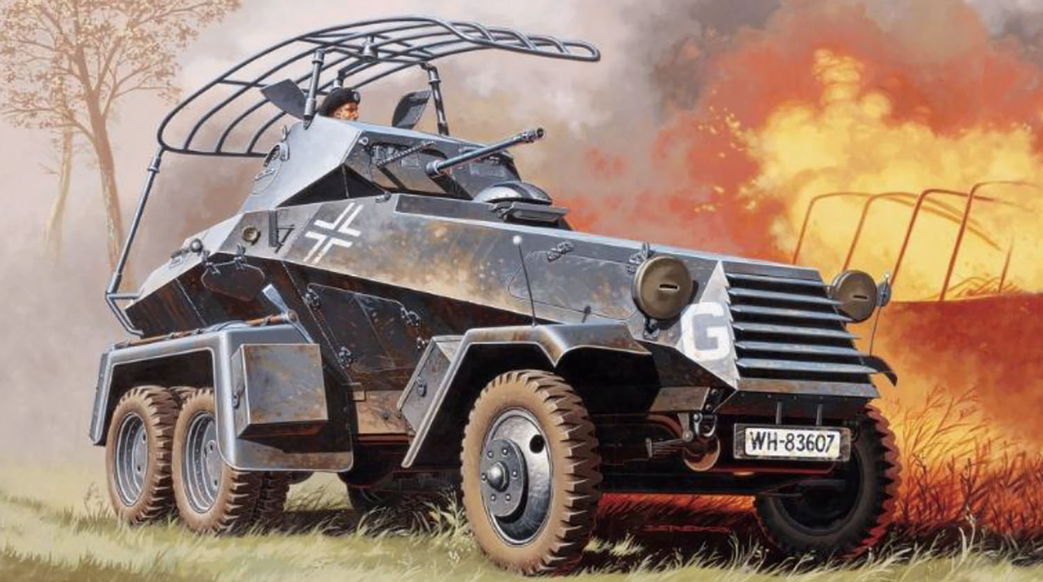 【予約する】 1/35 WW.II ドイツ軍 Sd.Kfz.232 6輪装甲無線車 【予約する】 1/35 WW.II ドイツ軍 Sd.Kfz.232 6輪装甲無線車