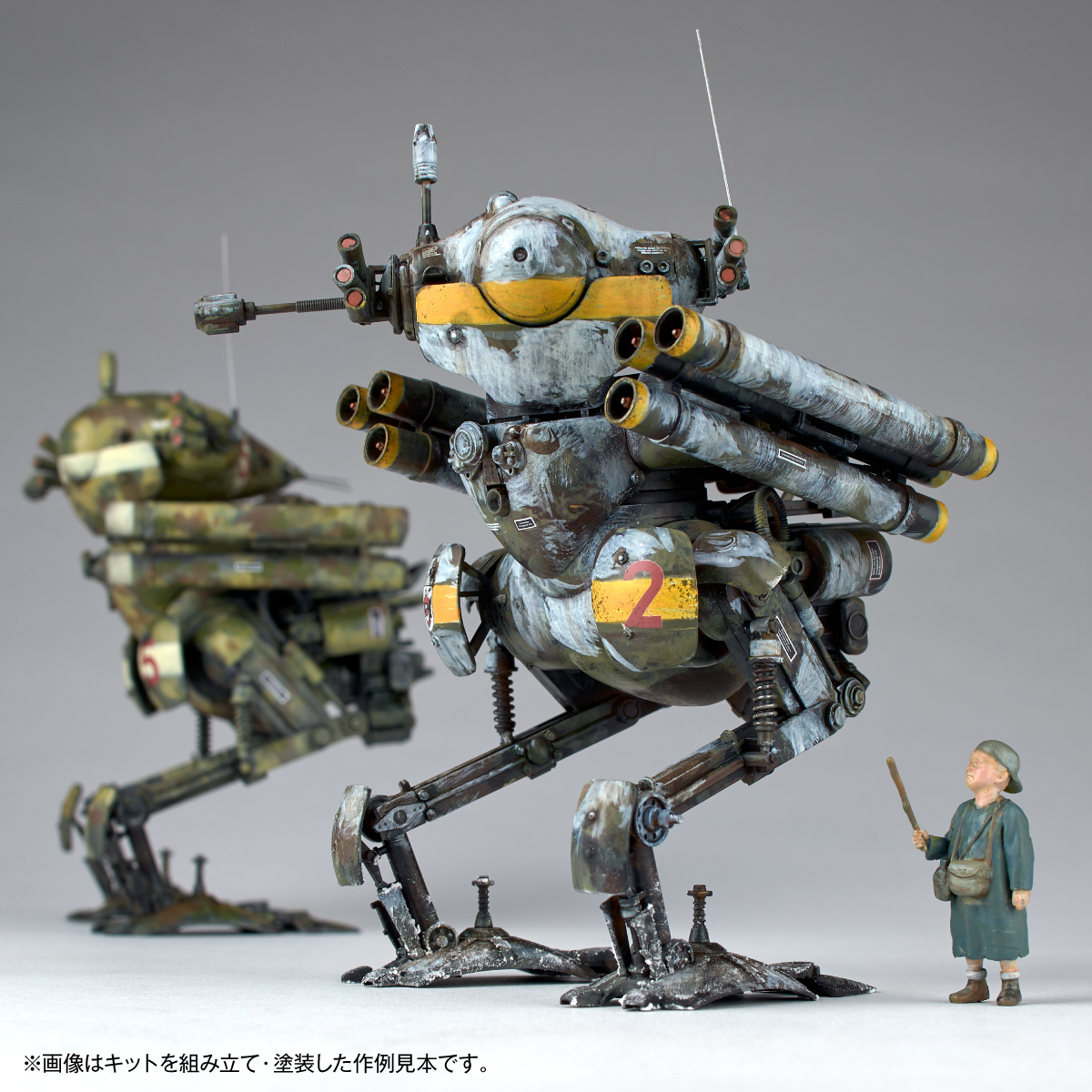 1/35 マシーネンクリーガー 陸戦ガンス(2機セット)&エディ・アムゼル 1/35 マシーネンクリーガー 陸戦ガンス(2機セット)&エディ・アムゼル
