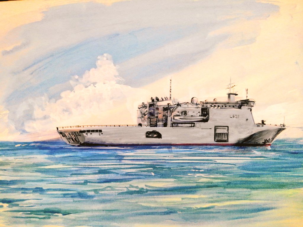 1/700　ニュージーランド海軍 多目的艦 カンタベリー