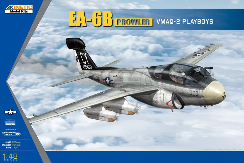 1/48 EA-6B プラウラー VMAQ-2 "プレイボーイズ" - ウインドウを閉じる