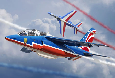1/48 アルファジェット「パトルイユ・ド・フランス」2017年(2機入りセット) 1/48 アルファジェット「パトルイユ・ド・フランス」2017年(2機入りセット)