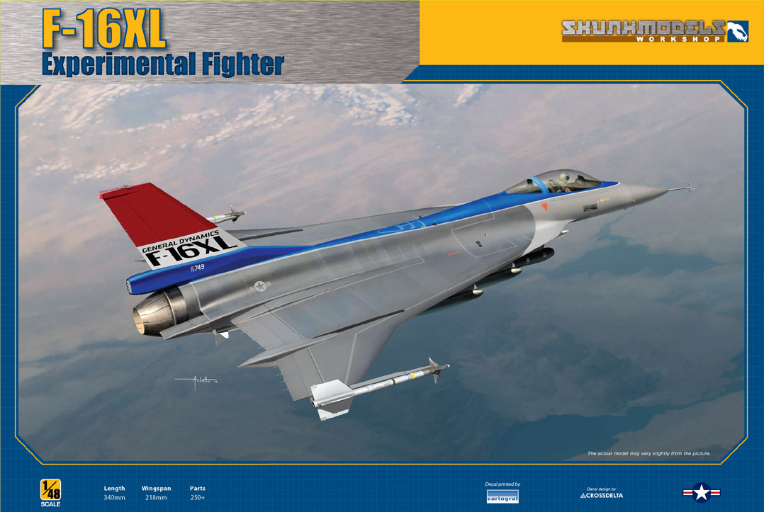 1/48 F-16XL試作戦術戦闘機 1/48 F-16XL試作戦術戦闘機