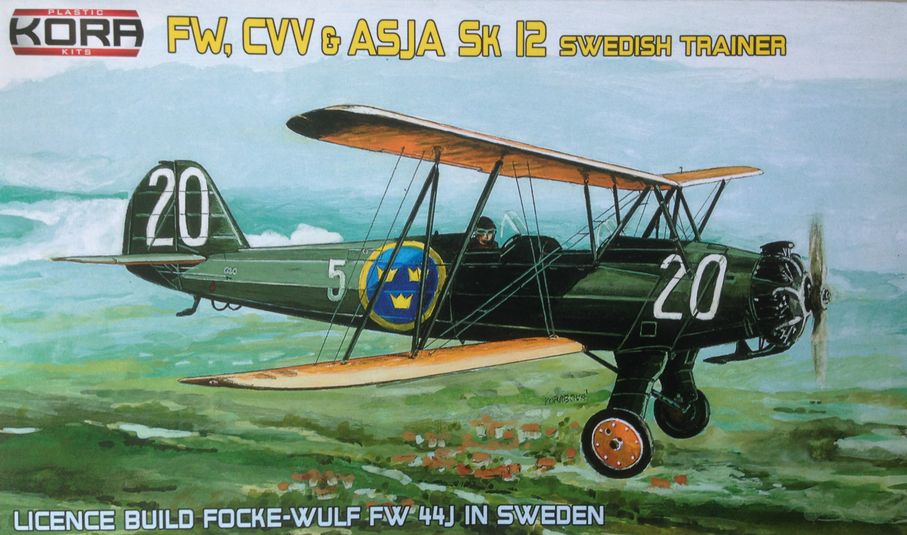 1/72 フォッケウルフ Fw44J/Sk 12 ｢スウェーデン｣