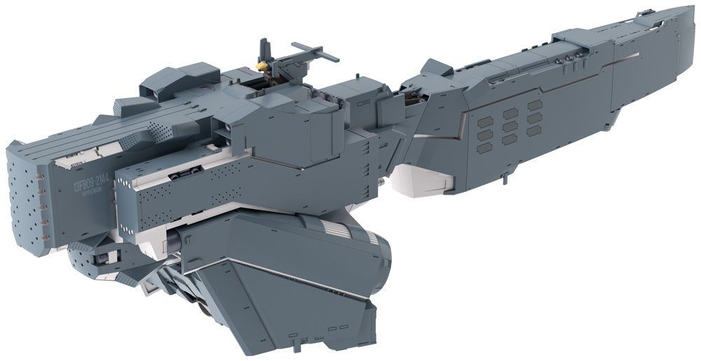 1/3000 自由惑星同盟軍 戦艦 ヒューベリオン 1/3000 自由惑星同盟軍 戦艦 ヒューベリオン