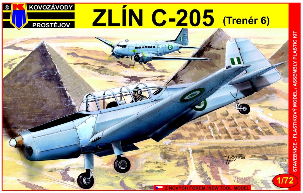 1/72　Zlin C-205 Military trainer version