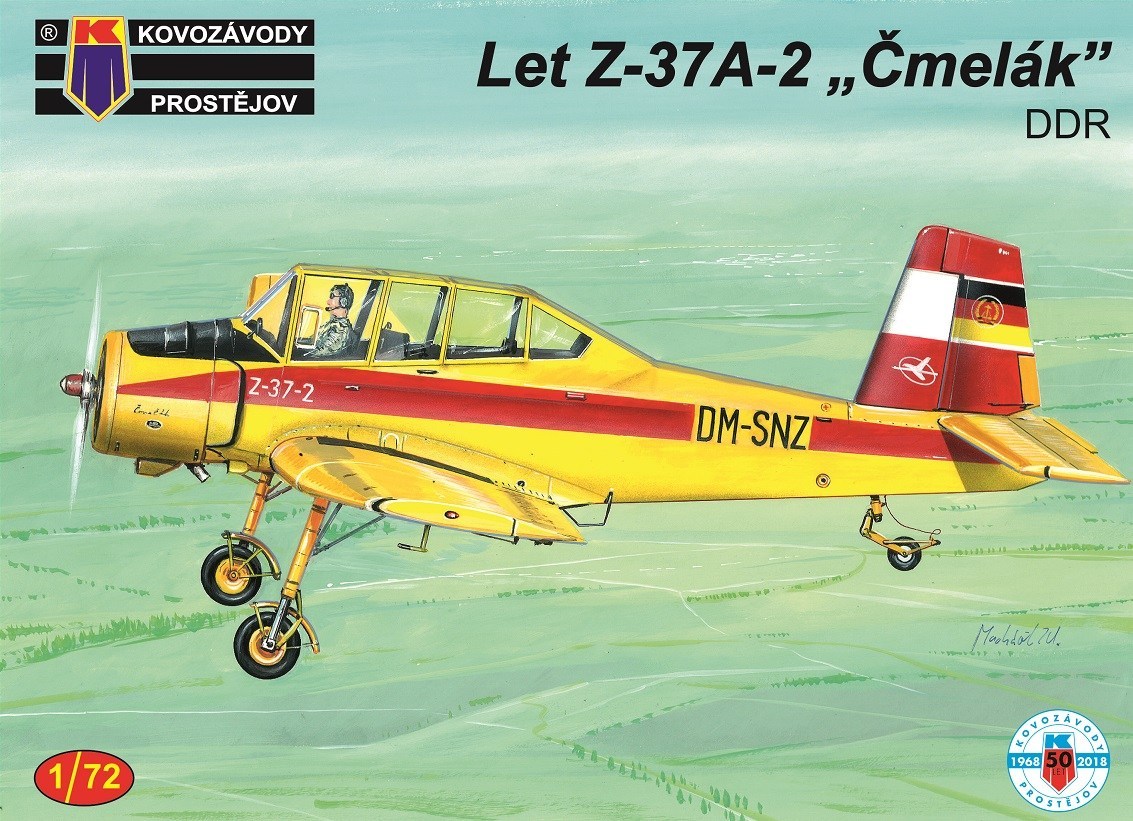 1/72 LET Z-37A-2 "チメラック" (丸鼻蜂) ｢東ドイツ｣