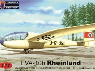 【予約する】 1/72 FVA-10b ラインランドグライダー 【予約する】 1/72 FVA-10b ラインランドグライダー
