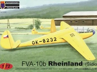 【予約する】 1/72 FVA-10b ラインランドグライダー 「チェコ」 【予約する】 1/72 FVA-10b ラインランドグライダー 「チェコ」