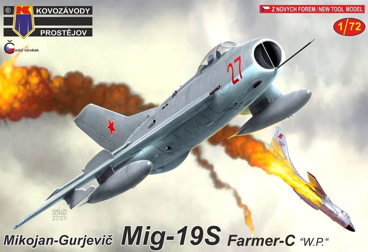 1/72 MiG-19S ファーマーC ｢ワルシャワ条約加盟国｣ - ウインドウを閉じる