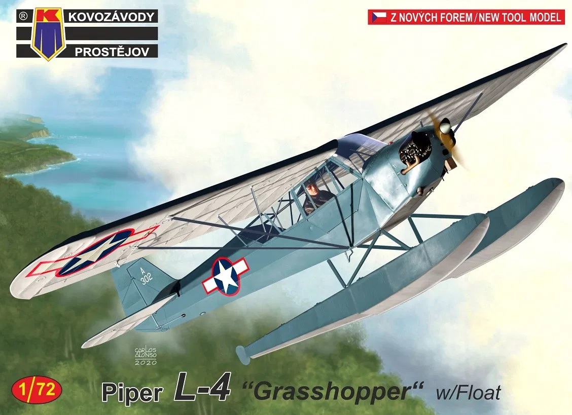 【予約する】 1/72 パイパー L-4 グラスホッパー w/フロート 【予約する】 1/72 パイパー L-4 グラスホッパー w/フロート