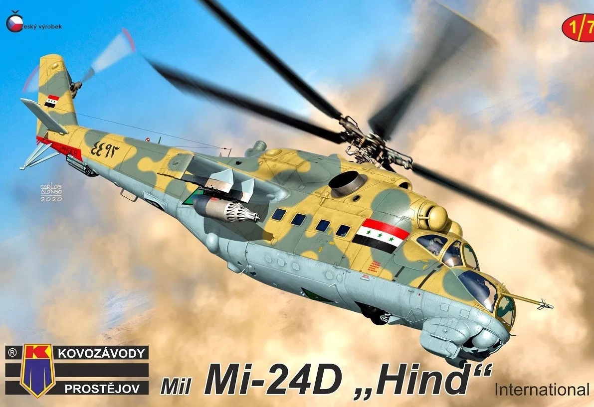 1/72 Mi-24D ハインド ｢海外仕様｣ - ウインドウを閉じる