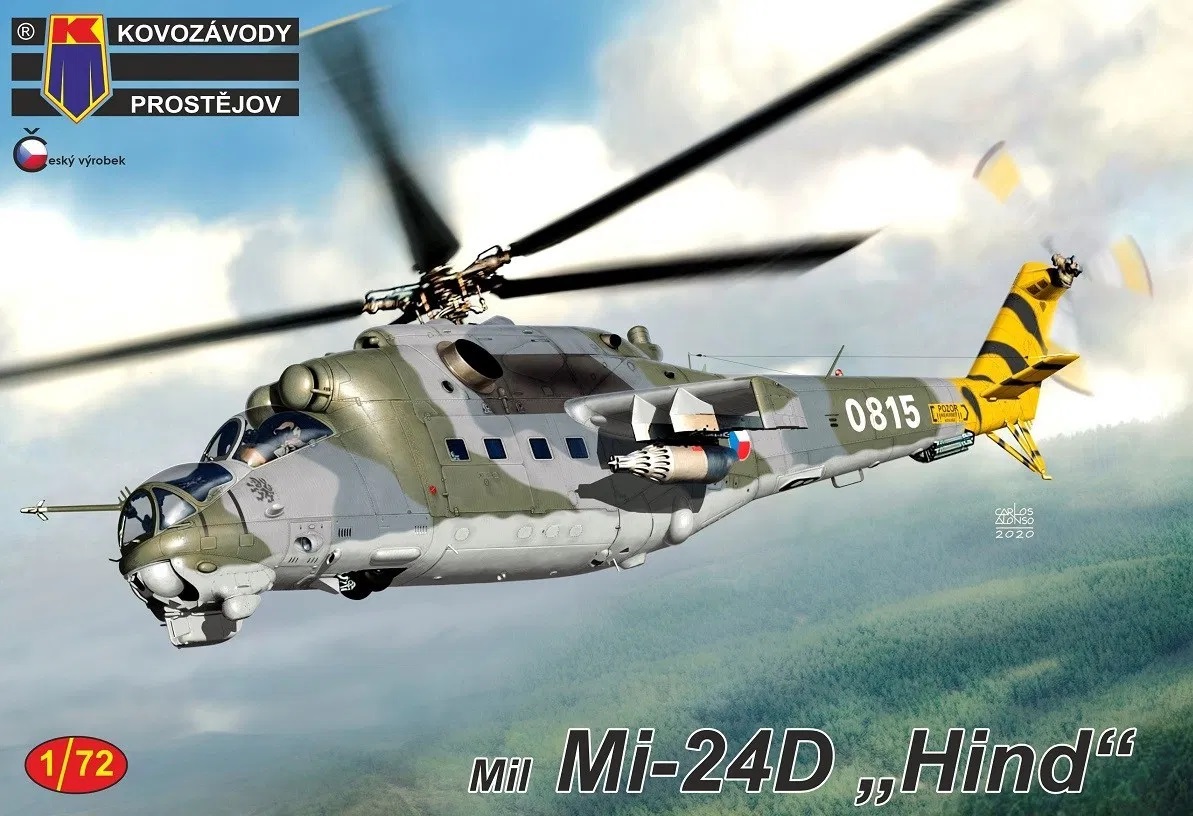 1/72 Mi-24D ハインド ｢ワルシャワ条約加盟国｣ - ウインドウを閉じる