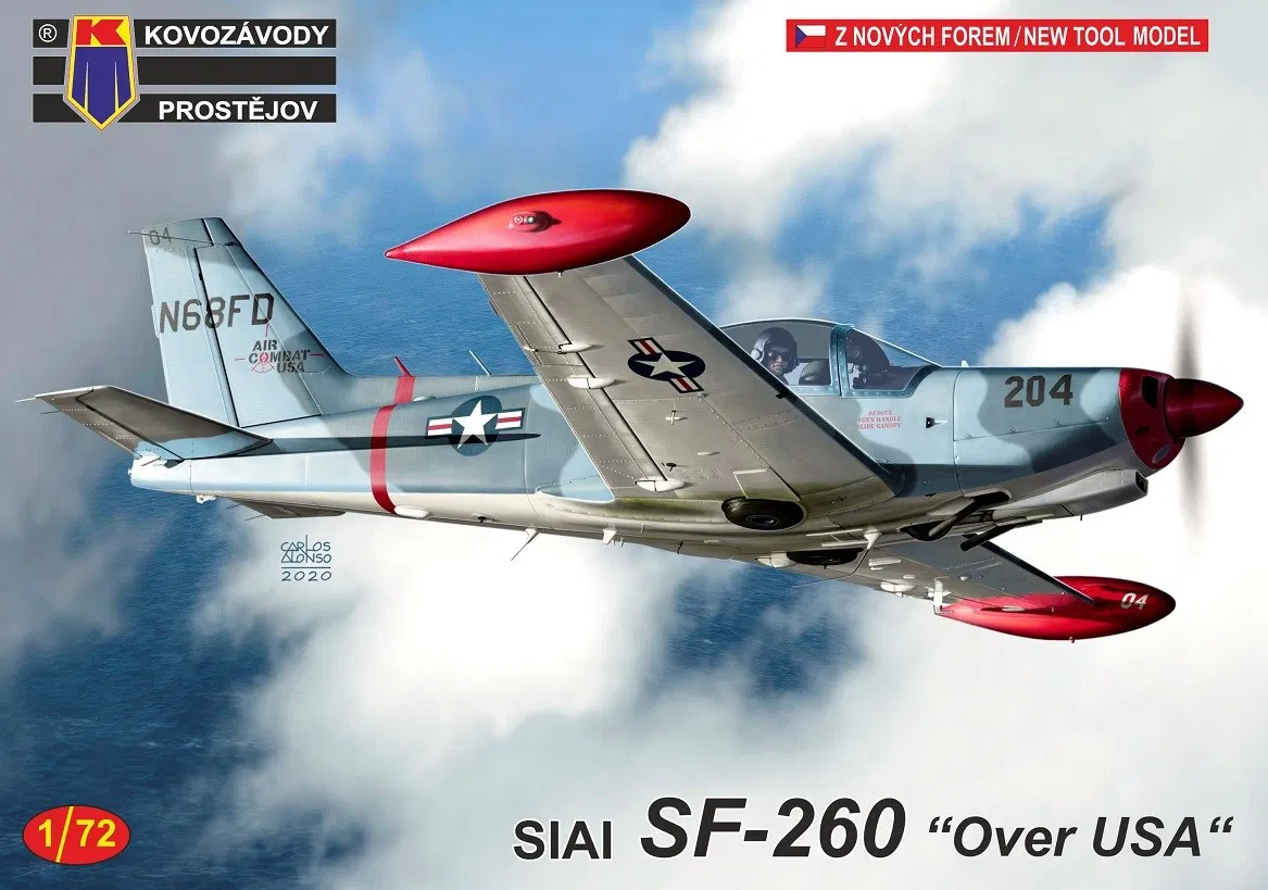 1/72 SIAI SF-260D 「アメリカ上空」