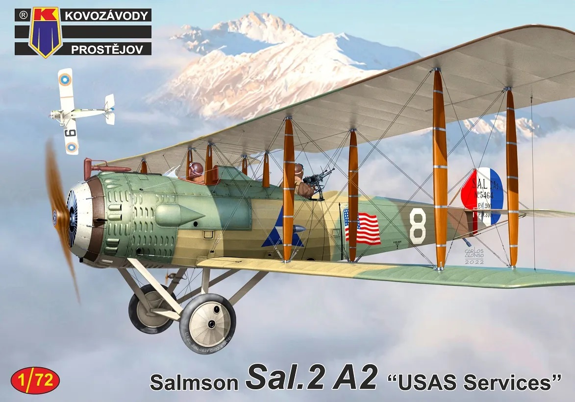 【予約する】　1/72 サルムソン Sal.2A2 ｢米陸軍航空部｣
