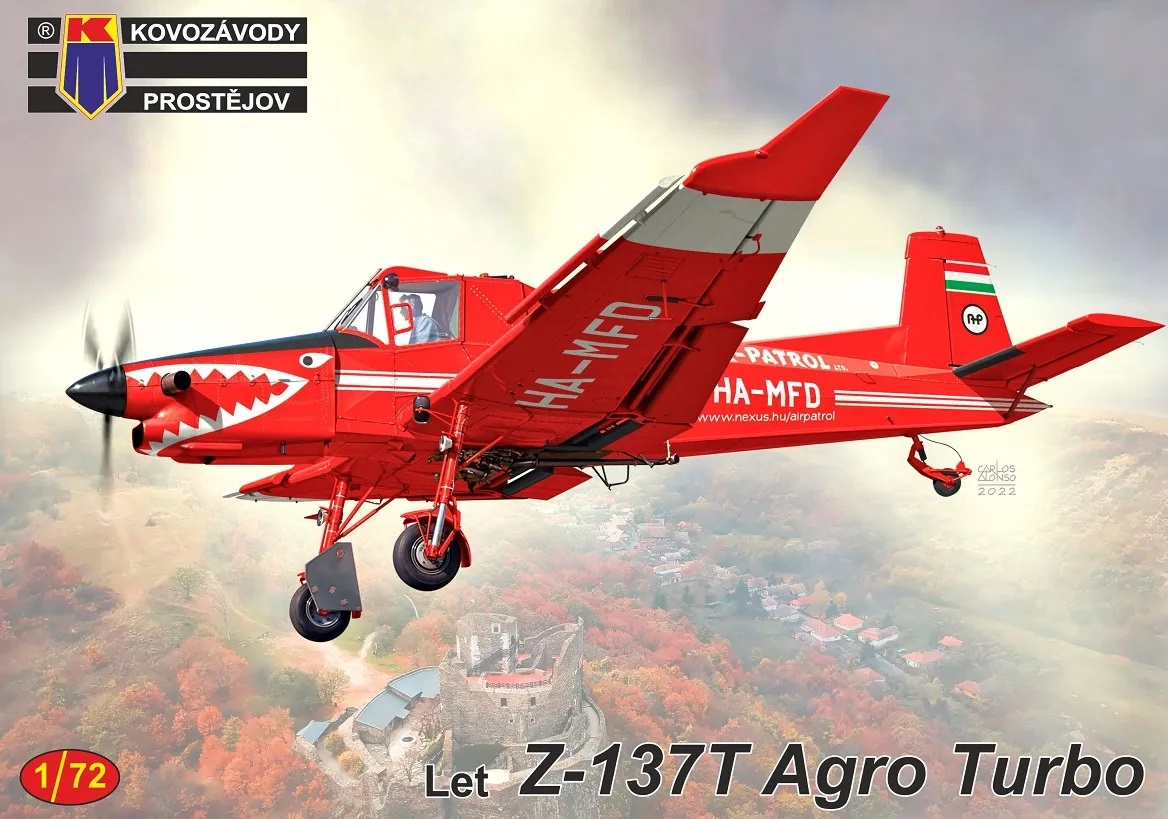 【予約する】　1/72 Let Z-137T アクロターボ