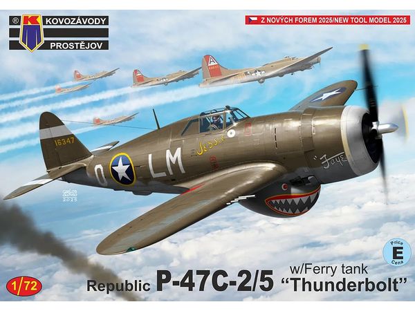 1/72 P-47C-2/5 サンダーボルト w/フェリータンク 1/72 P-47C-2/5 サンダーボルト w/フェリータンク