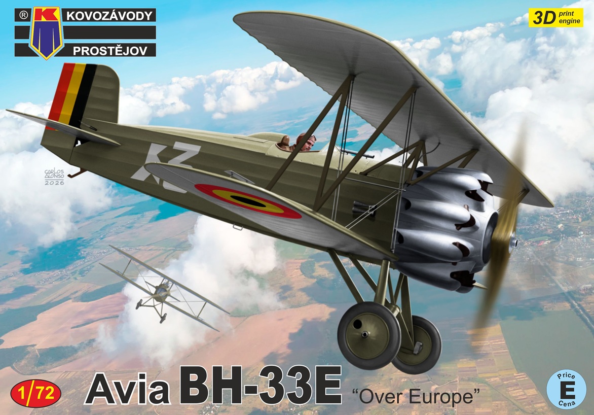 1/72 アヴィア Avia BH-33E "ヨーロッパ上空" 1/72 アヴィア Avia BH-33E "ヨーロッパ上空"